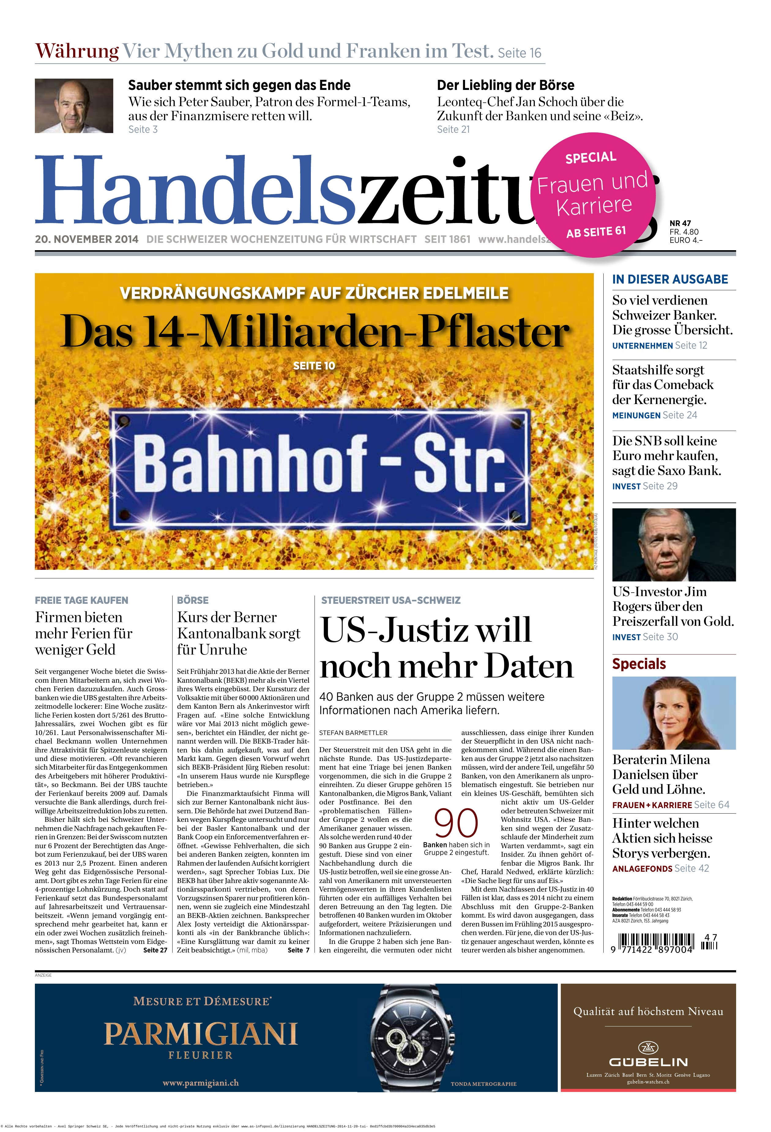 Preview of Bahnhofstrasse – das 14 Milliarden Pflaster