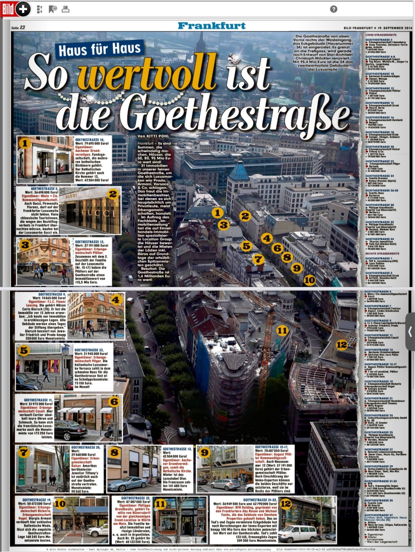 Preview of Goethestrasse oder der Club der 31